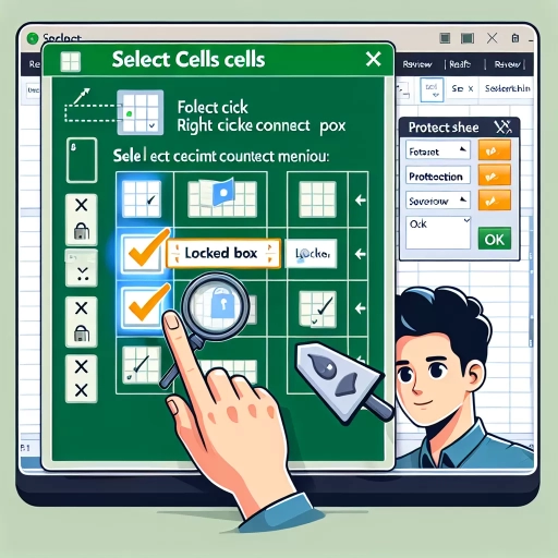 how to protect cells in excel