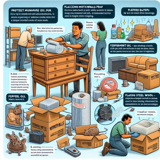how to protect furniture in storage from mice