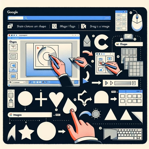 how to put an image in a shape google slides