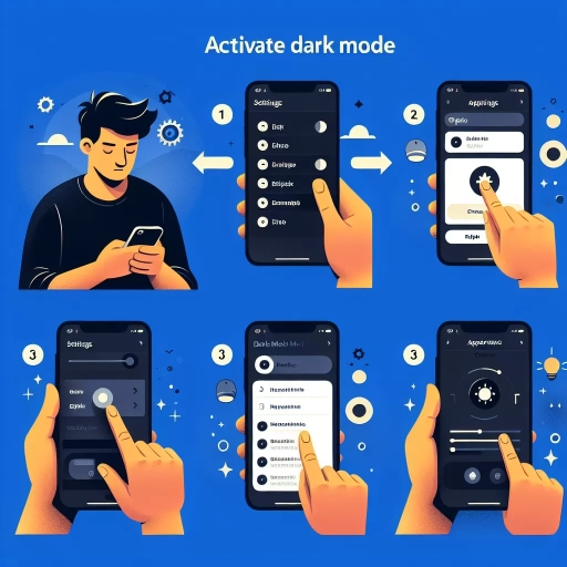 how to put dark mode on snapchat