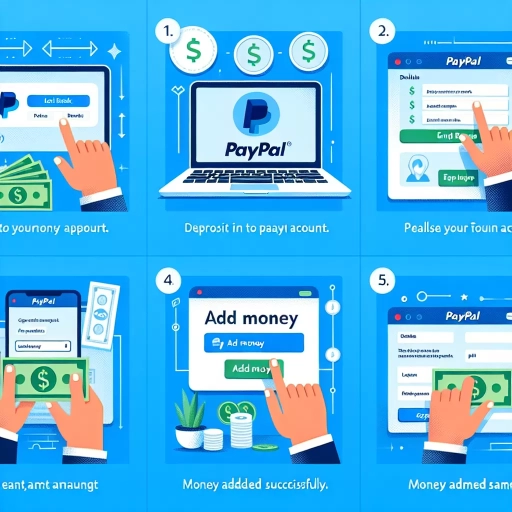 how to put money in paypal