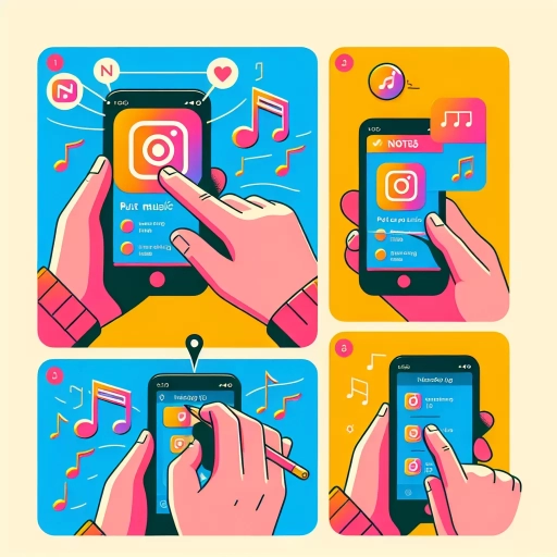 how to put music on instagram notes