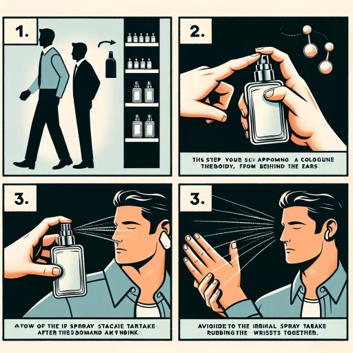 how to put on cologne