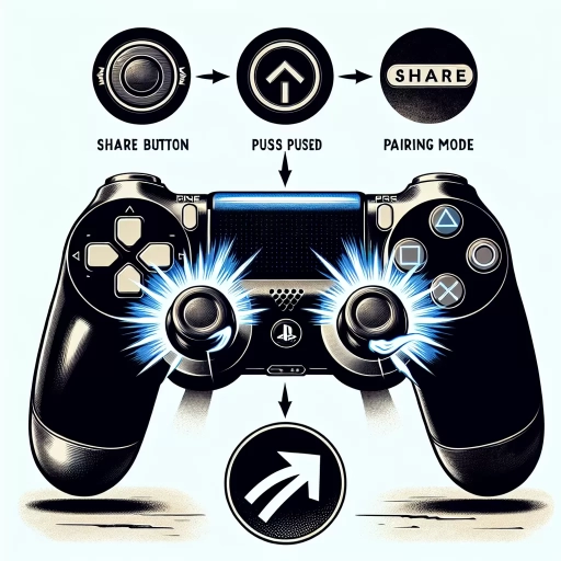 how to put ps4 controller in pair mode