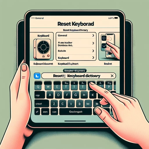 how to put the keyboard back to normal on ipad