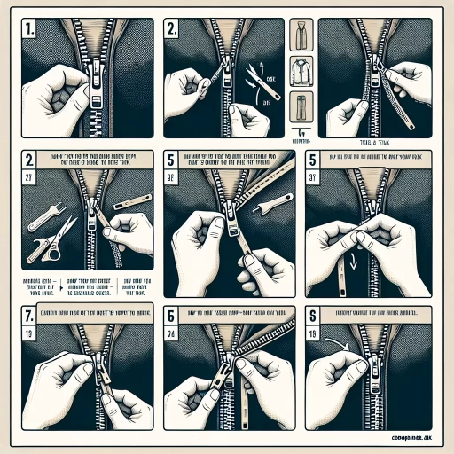 how to put zipper back on track