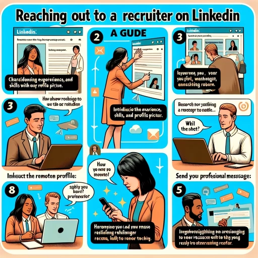 how to reach out to a recruiter on linkedin