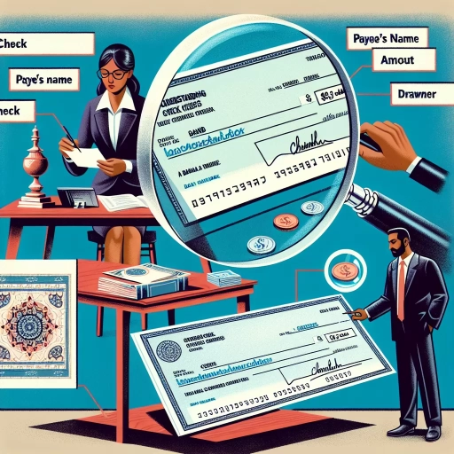 how to read a check