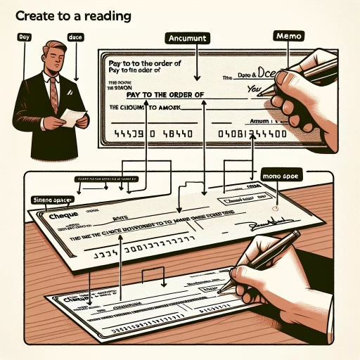 how to read cheque