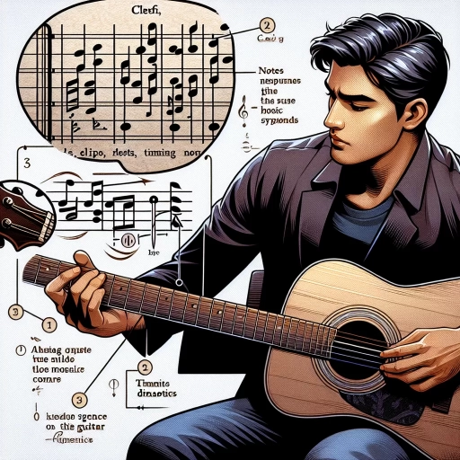 how to read guitar sheet music