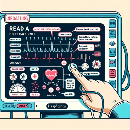 how to read hospital icu monitor