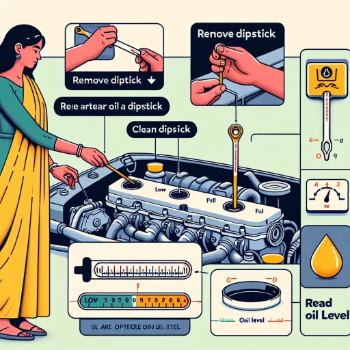 how to read oil level on dipstick