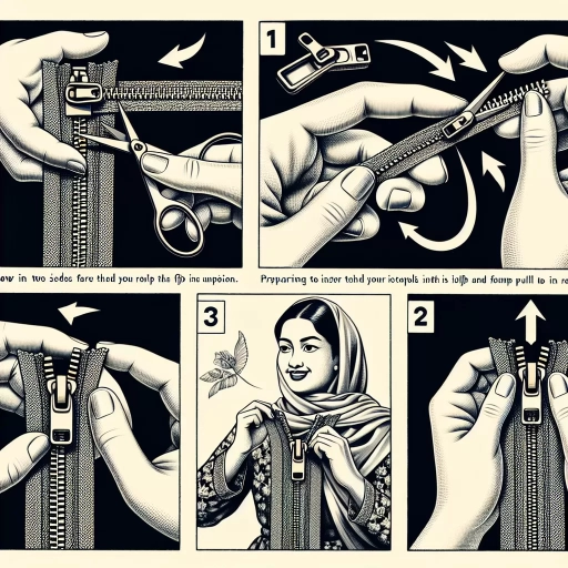 how to reattach zipper