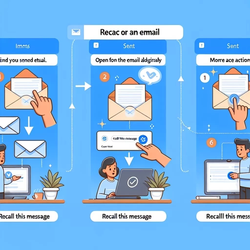 how to recall an email in outlook 365