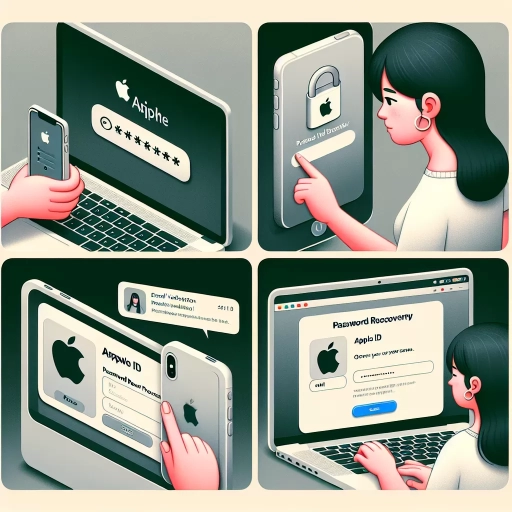 how to recover apple id password