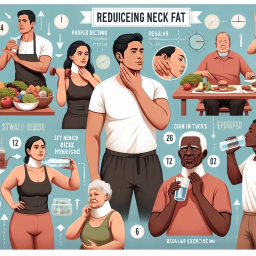 how to reduce neck fat