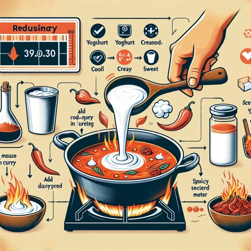 how to reduce spice in curry