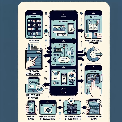how to reduce system data on iphone