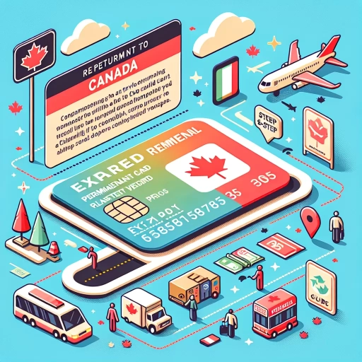 how to re-enter canada with an expired pr card