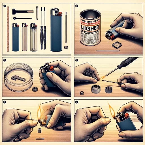 how to refill a lighter