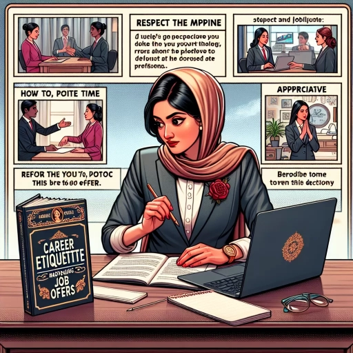 how to refuse a job offer