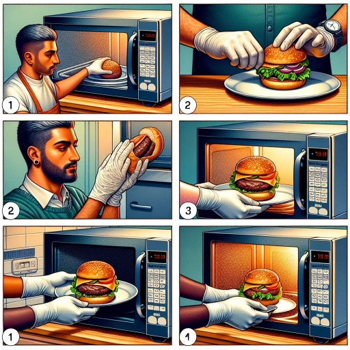 how to reheat burger