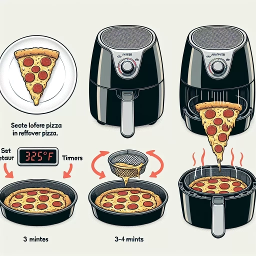 how to reheat pizza in air fryer