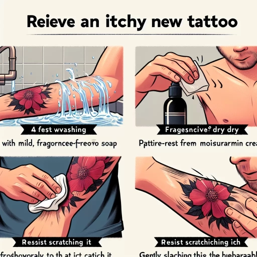 how to relieve itchy new tattoo