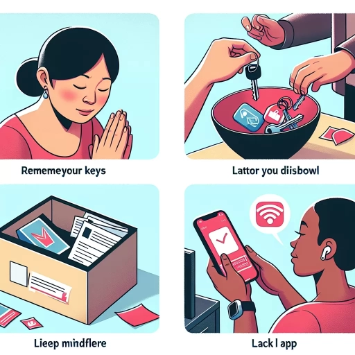 how to remember where you put something