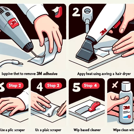 how to remove 3m adhesive