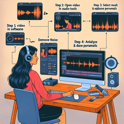 how to remove background noise from video