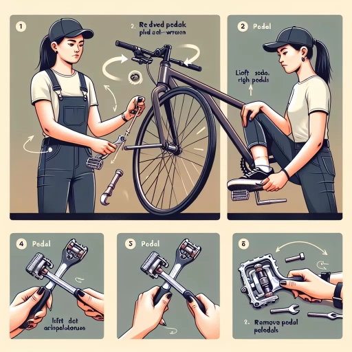 how to remove bike pedals