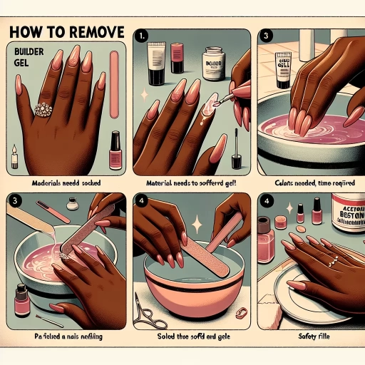 how to remove builder gel