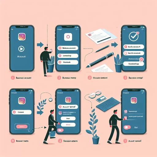 how to remove business account from instagram