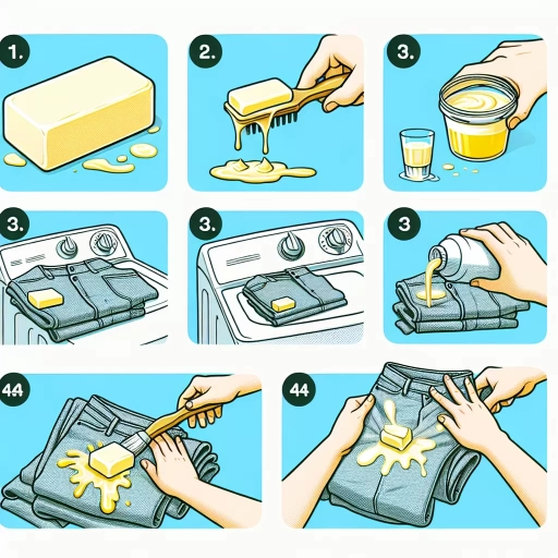 how to remove butter stains from clothes
