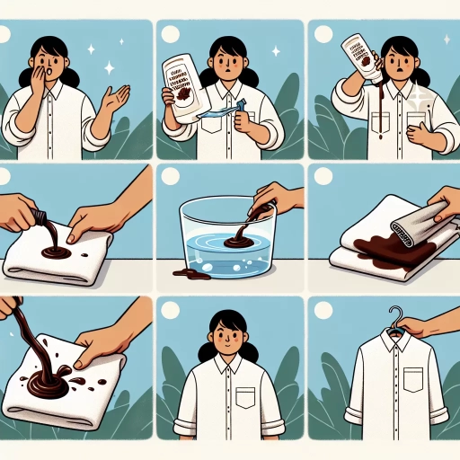 how to remove chocolate stain