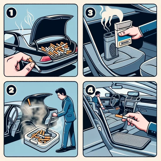 how to remove cigarette smell from car