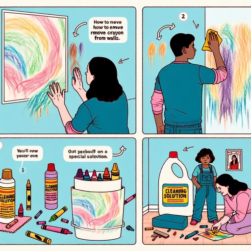 how to remove crayon from walls