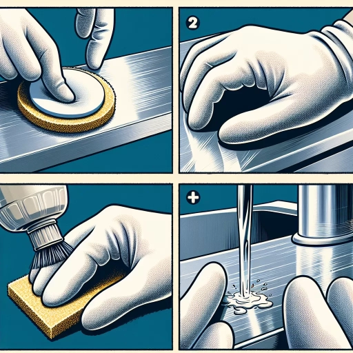 how to remove deep scratches from stainless steel
