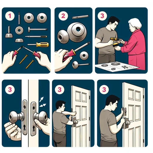 how to remove door knob