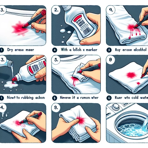 how to remove dry erase marker from fabric