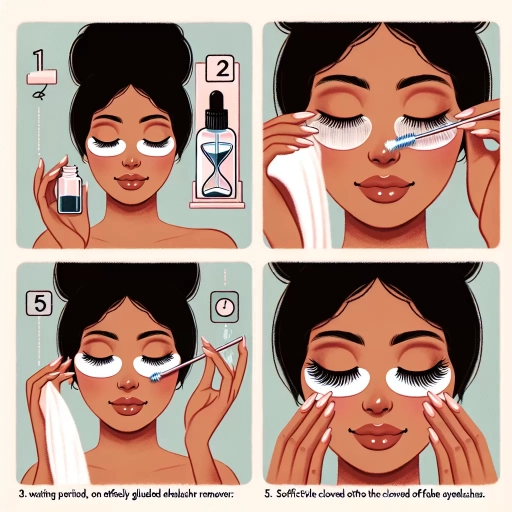 how to remove fake eyelashes
