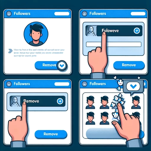 how to remove followers on twitter