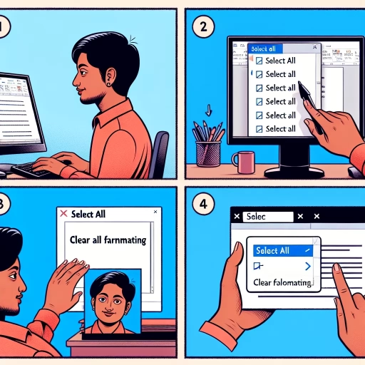 how to remove formatting in word
