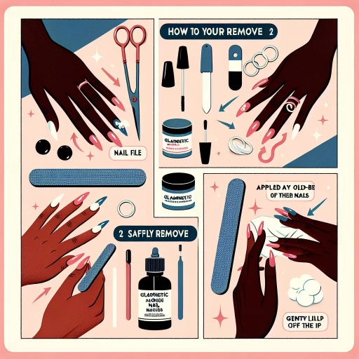 how to remove glamnetic nails