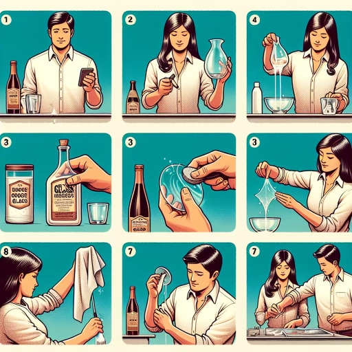 how to remove glue from glass