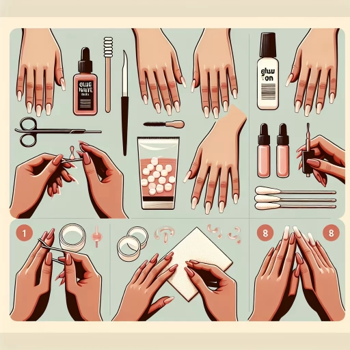 how to remove glue on nails