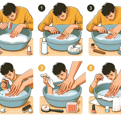 how to remove glued on nails