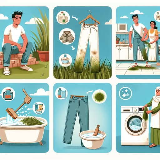 how to remove grass stains