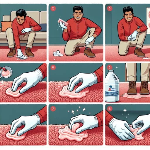 how to remove gum from carpet